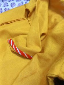 Yellow Festive Kurti