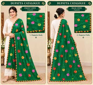 Embroidery Dupatta