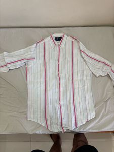 Rare Madras Fabric Ralph Lauren Striped Shirt