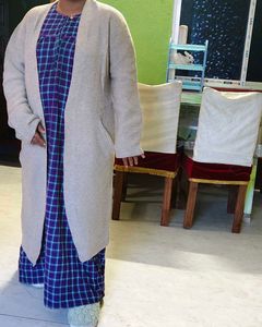 Cozy Grey Cardigan