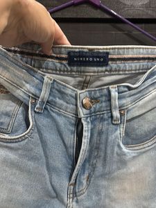 Light Wash Denim Jeans