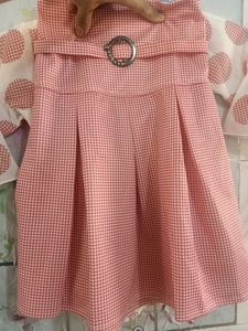 Kids Skirt Blouse Set