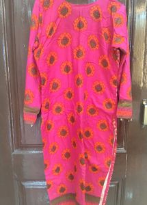 Pakistani lawn embroided kurta
