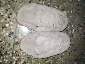 bunny fur slipper