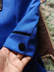 Boy's Blue Festive Suit