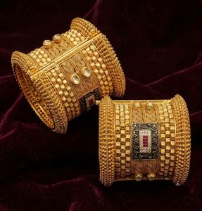 Exquisite Gold Plated Bangles