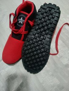 Red &amp; Black Sneakers
