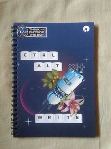 Inspiring 'Ctrl Alt Write' Notebook/Diary