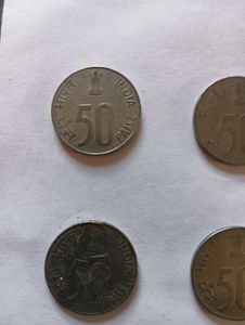 50 paise coins
