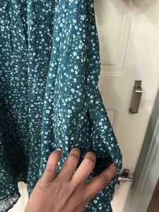 Floral Print Mini Dress - Effortless Style