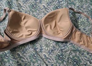 Comfortable Everyday Beige Bra padded