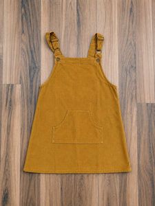 Corduroy Pinafore Dress