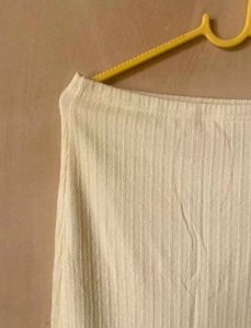 Asymmetrical Yellow Skirt