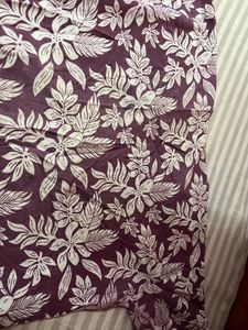 Floral Print Cotton Kurta