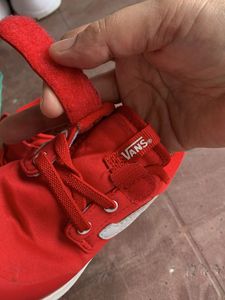 Red Vans Sneakers