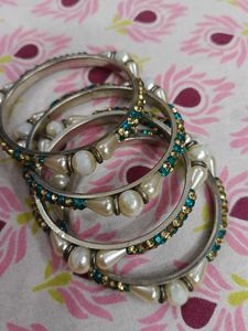 Pearl &amp; Rhinestone Hair Clips