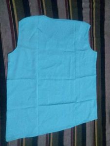 Light Blue Sleeveless Top