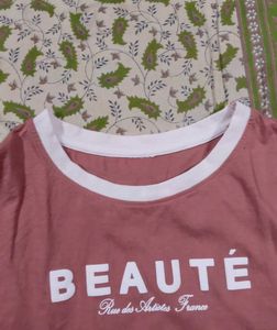 Cute Rose 'Beaute' oversize T-Shirt