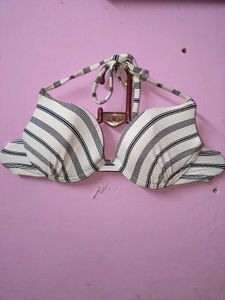Striped Bikini Top