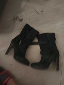 vintage original also Black Studded Ankle Boots