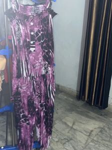 Vibrant Purple Animal Print Cami Top