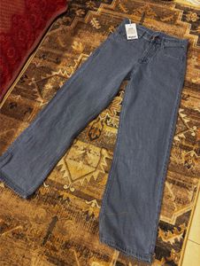 Denim blue jeans