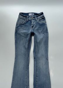 Y2K Embellished Bootcut Jeans