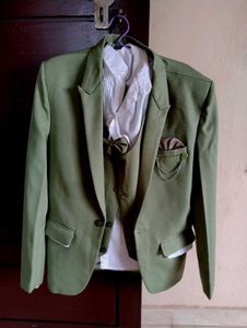 Boys Formal Suit - Green