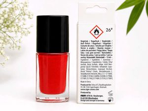 Vibrant Red Nail Polish