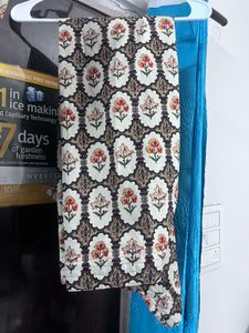 floral print kurta with salwar