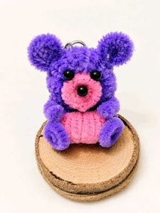 Cute Teddy Bear Keychain