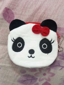 Adorable Panda Face Pouch