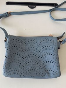 Denim Blue Crossbody Bag