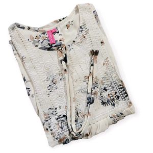 Stylish Floral Print Tunic Top