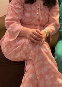 Pink Cute Jumpsuit