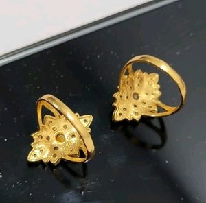Set 2...1 Gram Gold Rings &amp; Chain