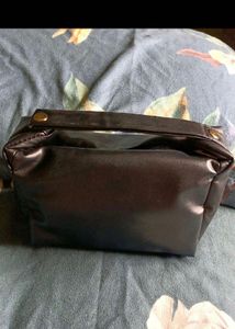 MAC Black Cosmetic Pouch