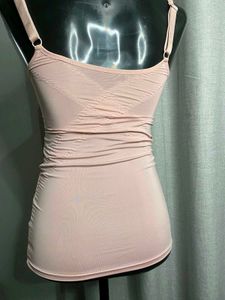 Women's Pink Lace Trim Camisole Top