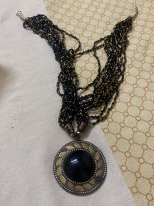 Bohemian Beaded Statement Necklace
