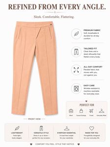 Sleek & Comfortable Tan Trousers