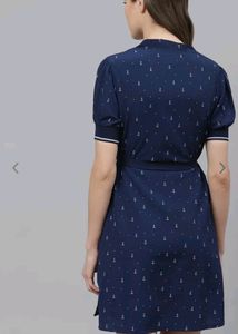 BLUE SINGLE PIECE DRESS