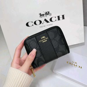 COACH MINI ZIPPER WALLET 10 AA QUALITY WD BOX