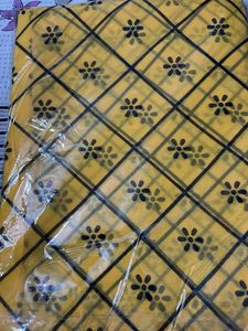 Yellow &amp; Black Saree with Blouse