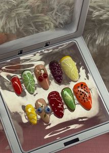 Fun Fruit Press-On Nails