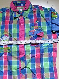 Boys Plaid Shirt