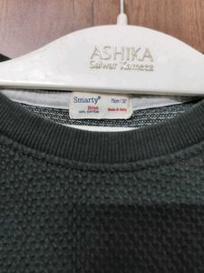 Boys  Dark Green Sweatshirt