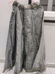 Elegant Grey Lehenga Choli Set