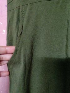 Olive Green Top - New with Tags