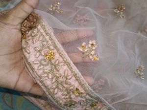 Stunning Pink Embroidered Lehenga Set