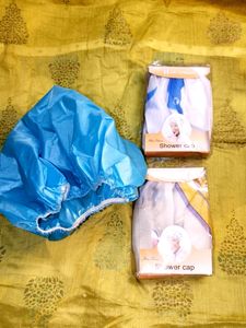 3 Piece Shower Cap (Combo Pack )